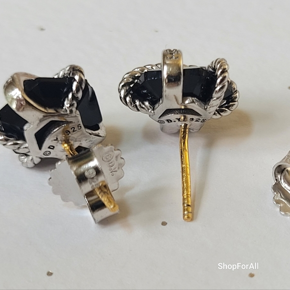 David Yurman Cable Wrap Stud Earring No Pouch ,no Box - Picture 14 of 16